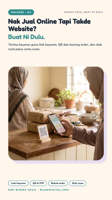 Kulit Nak Jual Online Tapi Takde Website? Buat Ni Dulu.