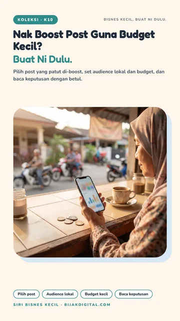 Kulit Nak Boost Post Guna Budget Kecil? Buat Ni Dulu.